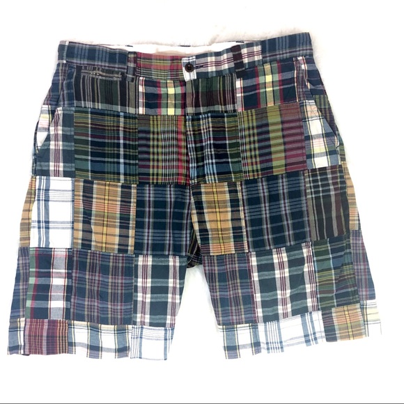 Polo Ralph Lauren Other - Polo Ralph Lauren Madras Plaid Shorts Size 34